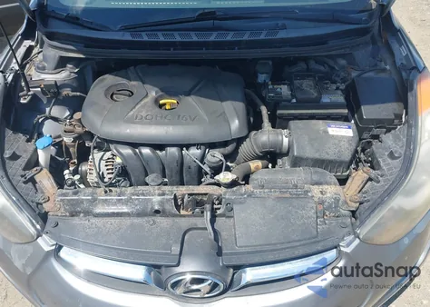 2012 Hyundai Elantra Gls (Ulsan Plant) from USA, damaged, VIN KMHDH4AE2CU357779